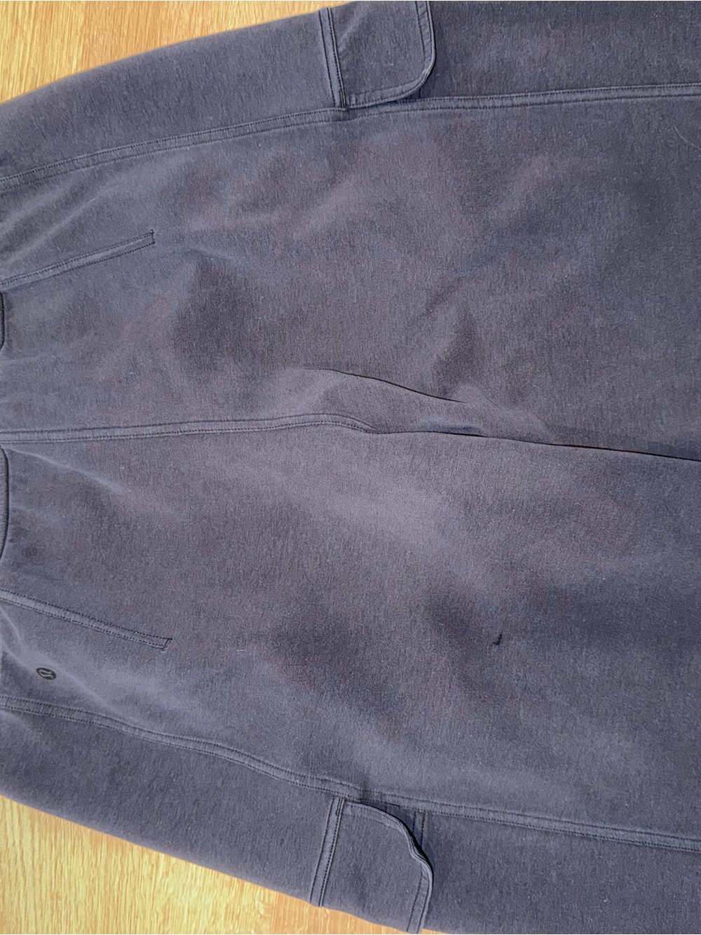 Lululemon cotton blend women’s Black Cargo Sweatpants size 12 - Picture 8 of 11